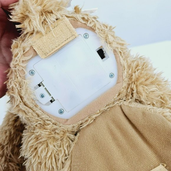 Gund Baby Peek A Boo Bear Plush Stuffed Animal Brown Tan Cream Animated Speaking - Picture 12 of 12